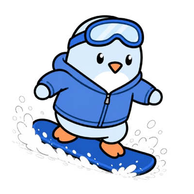 SnowGame 雪遊企鵝吉祥物